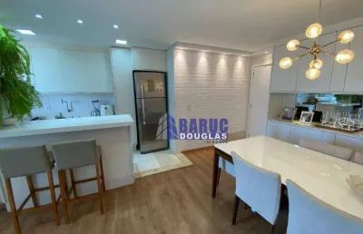Aluga-se lindo apartamento todo clean no garden shangri-la, andar alto e sol da manhã pleno, com sacada com churrasqueira, com armários e ar split.
