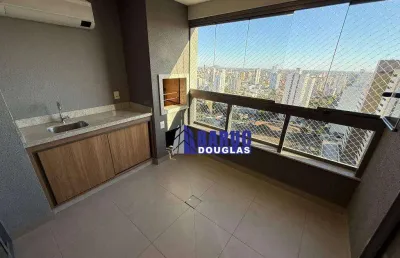 Aluga-se apartamento no edf. bravie da plaenge, completo de armários e ar split, 3 quartos sendo 1 suíte, sacada com churrasqueira e ar split, 2 vagas