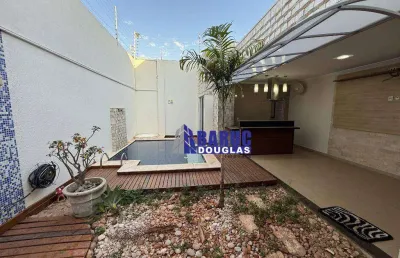 Aluga-se lindo sobrado no condomínio pacem, com 02 vagas, 03 suítes, completo de armários, espaço gourmet com churrasqueira e piscina com cascata.