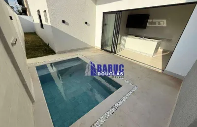 Vende-se casa térrea no florais do parque, terreno 300m2 e casa 156m2 com 03 suítes e piscina com cascata.