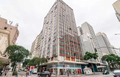 Sala comercial para alugar na rua barão do rio branco, 63, centro, curitiba, 21 m2 por r$ 690