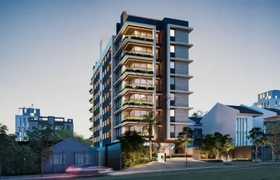 Apartamento com 3 quartos à venda na rua josé de alencar, 1983, juvevê, curitiba, 70 m2 por r$ 852.900