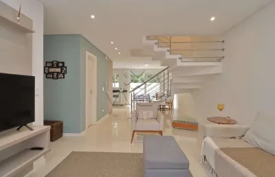 Casa em condomínio fechado com 4 quartos à venda na estrada das olarias, 550, atuba, curitiba, 170 m2 por r$ 1.095.000