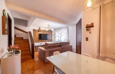 Casa com 3 quartos à venda na doutor cézar luiz teixeira, 105, fanny, curitiba, 90 m2 por r$ 480.000