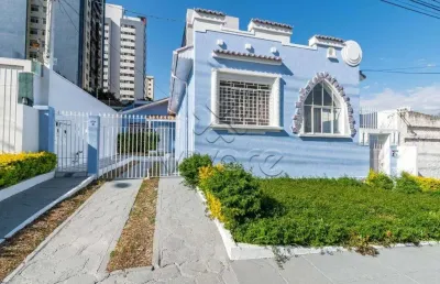Casa comercial com 5 salas para alugar na major antônio gomes ferreira, 50, cristo rei, curitiba, 110 m2 por r$ 4.500