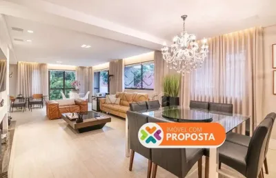 Apartamento com 4 quartos à venda na rua francisco juglair, 470, mossunguê, curitiba, 178 m2 por r$ 2.100.000