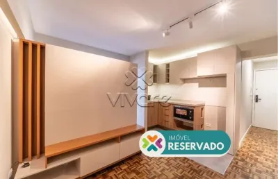 Apartamento com 1 quarto para alugar na rua nilo cairo, 232, centro, curitiba, 23 m2 por r$ 1.500