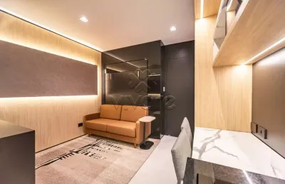 Apartamento com 1 quarto à venda na rua acre, 605, água verde, curitiba, 20 m2 por r$ 370.000