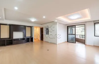 Apartamento com 3 quartos para alugar na rua padre agostinho, 913, mercês, curitiba, 156 m2 por r$ 6.500