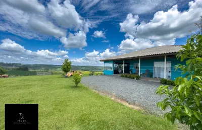 Vende se chácara com vista deslumbrante colônia quero quero - palmeira/pr