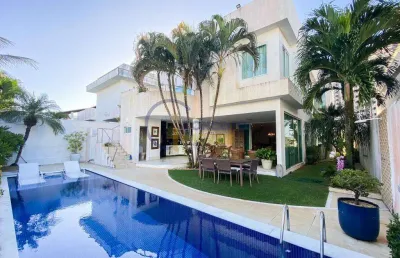 Casa em condomínio para venda em natal, ponta negra, 4 dormitórios, 4 suítes, 5 banheiros, 6 vagas