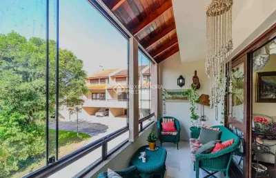 Casa em condomínio fechado com 3 quartos à venda na rua gávea, 467, ipanema, porto alegre, 247 m2 por r$ 1.100.000