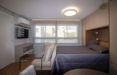 Apartamento com 1 quarto à venda na avenida lageado, 615, petrópolis, porto alegre, 43 m2 por r$ 850.000