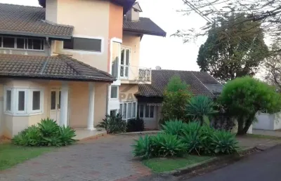 Casa aconchegante,  com 5 dormitorios, no condominio marambaia em vinhedoqsp