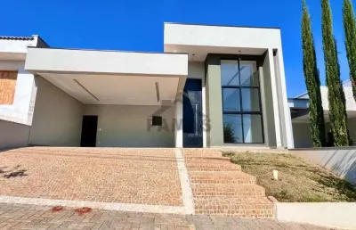Linda casa terrea nova a venda no condominio porto do sol em valinhos-sp