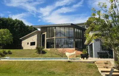 Casa de luxo em condominio no vale da santa fe, vinhedo