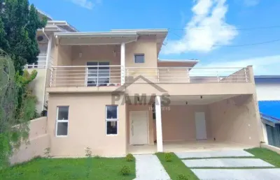 Casa para alugar no condominio villa di treviso com 3 suites e quintal espacoso