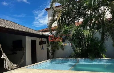 Casa com 3 dormitórios à venda, 180 m² por r$ 685.000,00 - guriri - cabo frio/rj