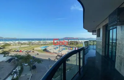 Apartamento com 4 dormitórios à venda, 180 m² por r$ 2.700.000,00 - vila nova - cabo frio/rj