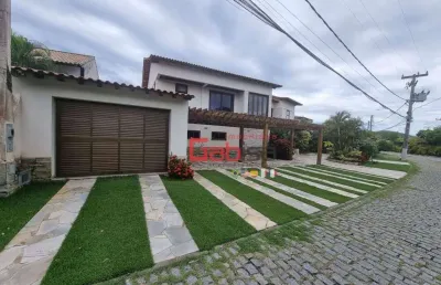 Casa com 5 dormitórios à venda, 800 m² por r$ 10.500.000,00 - passagem - cabo frio/rj