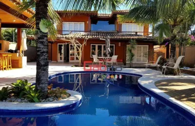 Casa com 4 dormitórios à venda, 300 m² por r$ 3.300.000,00 - marina - armação dos búzios/rj