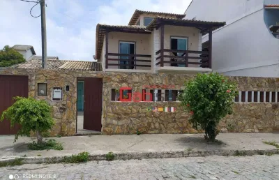 Casa com 5 dormitórios à venda, 400 m² por r$ 1.200.000,00 - foguete - cabo frio/rj