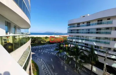 Apartamento com 3 dormitórios à venda, 140 m² por r$ 1.980.000,00 - centro - cabo frio/rj