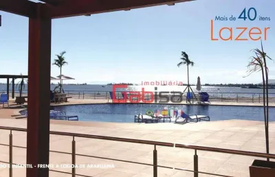 Apartamento com 2 dormitórios à venda, 68 m² por r$ 599.000,00 - monte alto - arraial do cabo/rj