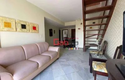 Cobertura com 3 dormitórios à venda, 99 m² por r$ 620.000,00 - braga - cabo frio/rj