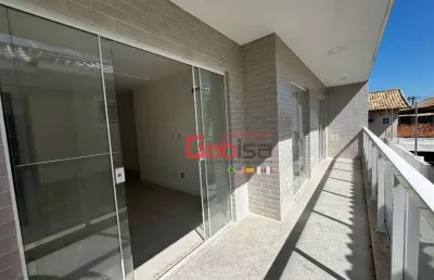 Apartamento com 2 dormitórios à venda, 53 m² por r$ 479.000,00 - palmeiras - cabo frio/rj