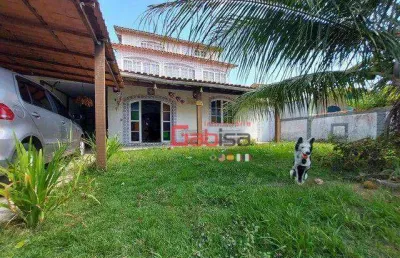 Casa com 5 dormitórios à venda, 250 m² por r$ 550.000 - peró - cabo frio/rj