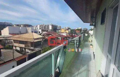 Apartamento à venda, 118 m² por r$ 600.000,00 - braga - cabo frio/rj