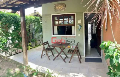 Casa com 2 dormitórios à venda, 80 m² por r$ 400.000,00 - praia rasa - armação dos búzios/rj