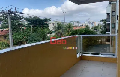 Apartamento com 2 dormitórios à venda, 100 m² por r$ 580.000,00 - braga - cabo frio/rj