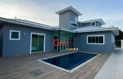 Casa com 3 dormitórios à venda, 186 m² por r$ 1.700.000,00 - baia formosa - armação dos búzios/rj