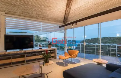 Casa com 4 dormitórios à venda, 340 m² por r$ 3.500.000,00 - ferradura - armação dos búzios/rj