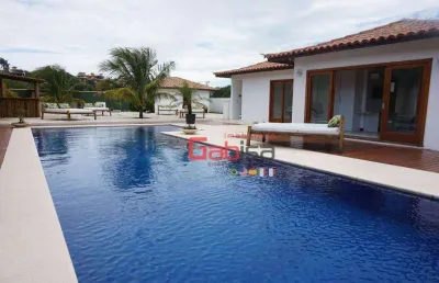 Casa com 9 dormitórios à venda, 472 m² por r$ 6.999.999 - village da ferradura - armação dos búzios/rj