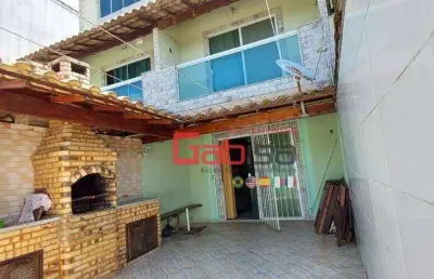 Casa com 4 dormitórios à venda, 120 m² por r$ 470.000,00 - peró - cabo frio/rj