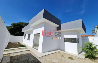 Casa com 3 dormitórios à venda, 78 m² por r$ 420.000,00 - balneário das conchas - são pedro da aldeia/rj