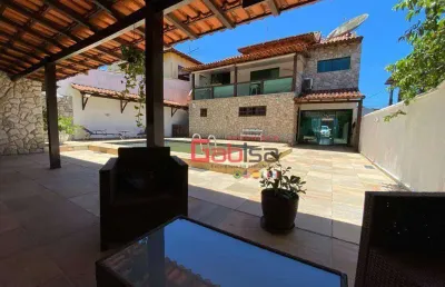 Casa com 4 dormitórios à venda, 300 m² por r$ 680.000,00 - baixo grande - são pedro da aldeia/rj