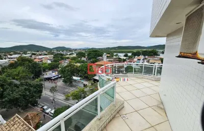 Cobertura com 3 dormitórios à venda, 205 m² por r$ 1.850.000,00 - passagem - cabo frio/rj