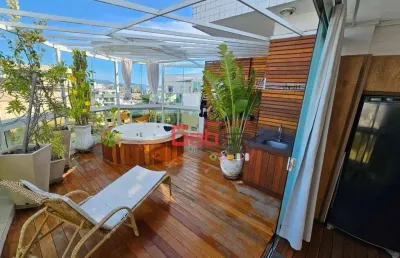 Cobertura com 3 dormitórios à venda, 135 m² por r$ 1.350.000,00 - centro - cabo frio/rj