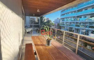 Apartamento com 3 dormitórios à venda, 243 m² por r$ 1.200.000,00 - vila nova - cabo frio/rj