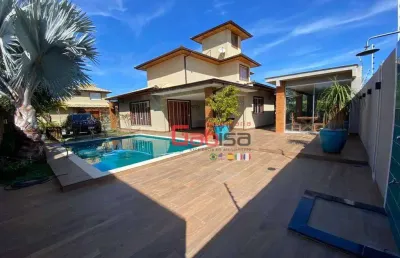 Casa com 4 dormitórios à venda, 240 m² por r$ 2.700.000,00 - ponta de manguinhos - armação dos búzios/rj