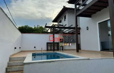 Casa com 3 dormitórios à venda, 100 m² por r$ 650.000,00 - rasa - armação dos búzios/rj