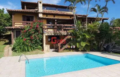 Casa com 4 dormitórios à venda, 400 m² por r$ 5.500.000,00 - joão fernandes - armação dos búzios/rj