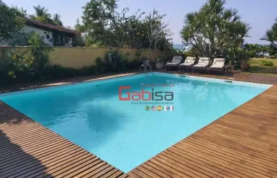 Casa com 4 dormitórios à venda, 390 m² por r$ 9.000.000,00 - geribá - armação dos búzios/rj