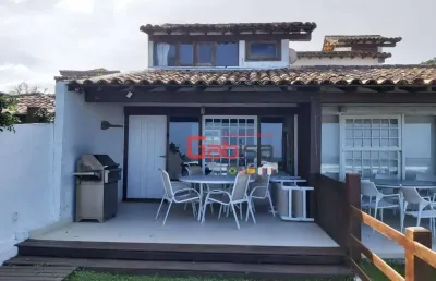 Casa com 4 dormitórios à venda, 140 m² por r$ 4.000.000,00 - geribá - armação dos búzios/rj