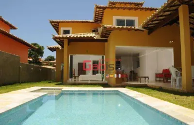 Casa com 4 dormitórios à venda, 300 m² por r$ 2.500.000,00 - ferradura - armação dos búzios/rj