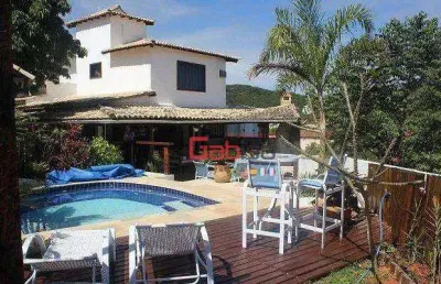 Casa com 4 dormitórios à venda, 180 m² por r$ 2.200.000,00 - geribá - armação dos búzios/rj